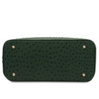 Зелена жіноча сумка зі страусиної шкіри Tuscany Leather TL142120 Forest Green - Фотографія № 104
