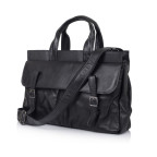 Чорний шкіряний портфель TARWA GA-7107-1md - Фотографія № 100