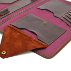 Коричневая кожаная папка на засчёлке формата А-4 TARWA GC-2141-4lx - Фото № 101