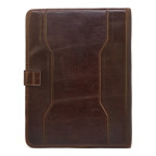 Коричневая кожаная папка на засчёлке формата А-4 TARWA GC-2141-4lx - Фото № 103