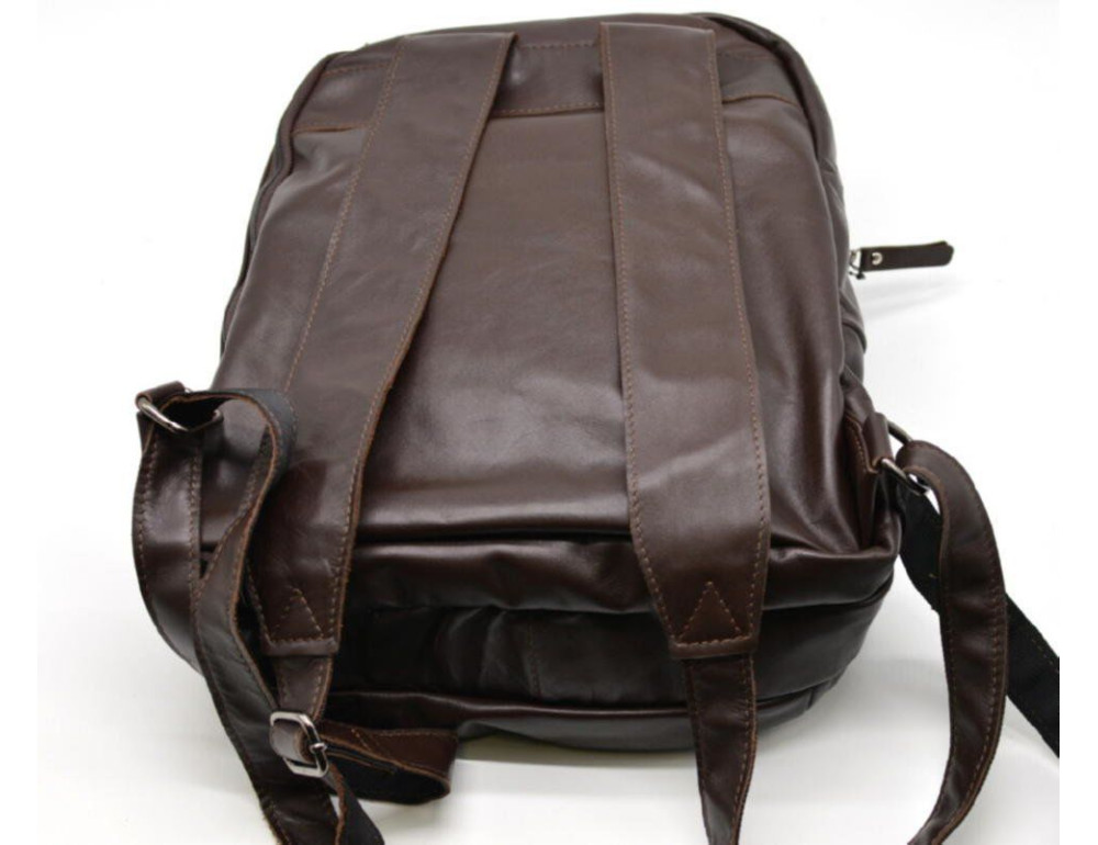 Коричневий чоловічий рюкзак з телячої шкіри TARWA GC-3072-3md - Фотографія № 2