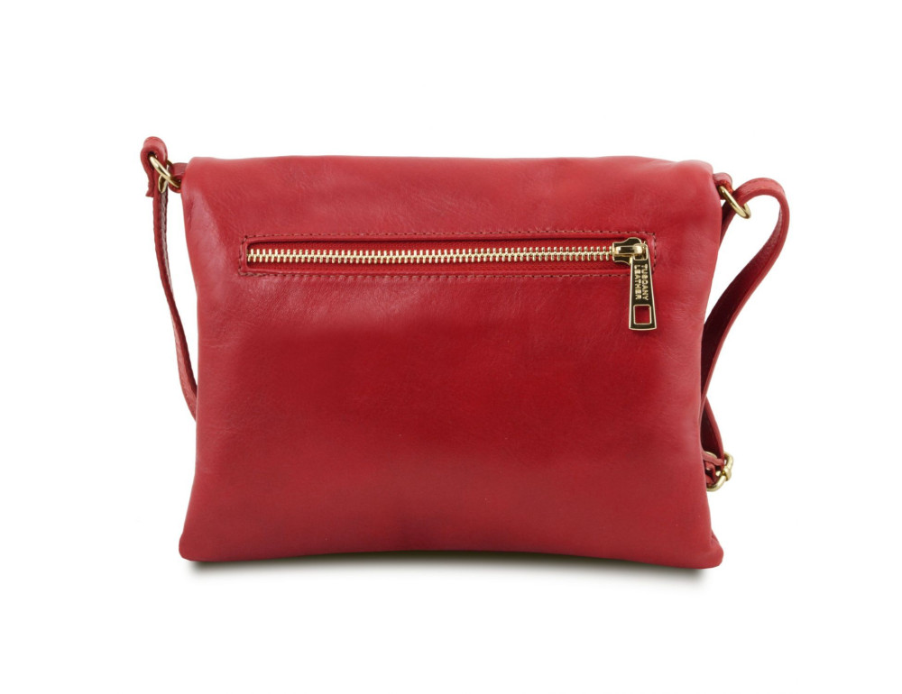 Сумка жіноча через плече Tuscany Leather Young Bag TL141153 (Червоний) - Фотографія № 4