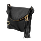 Жіноча шкіряна сумка Tuscany Leather Young Bag TL141153 (Світлий сіро-коричневий) - Фотографія № 101