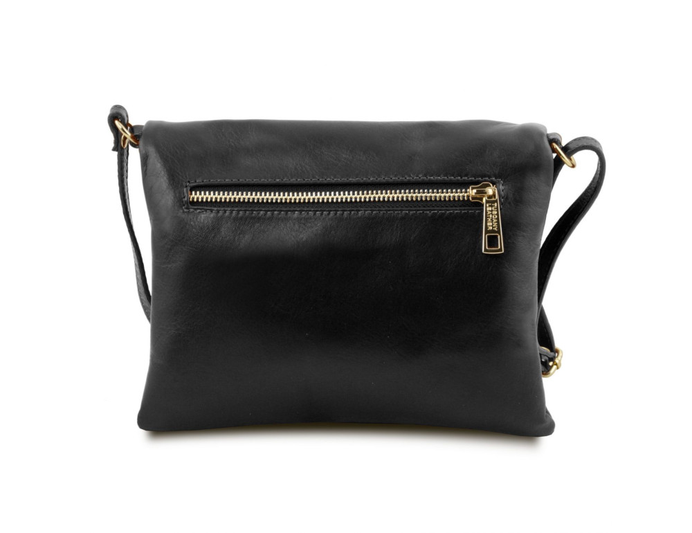 Жіноча шкіряна сумка Tuscany Leather Young Bag TL141153 (Світлий сіро-коричневий) - Фотографія № 3