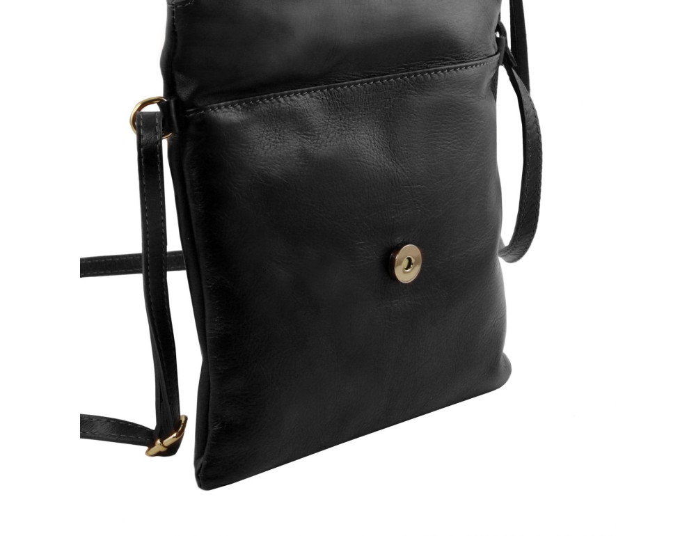 Жіноча шкіряна сумка Tuscany Leather Young Bag TL141153 (Світлий сіро-коричневий) - Фотографія № 4