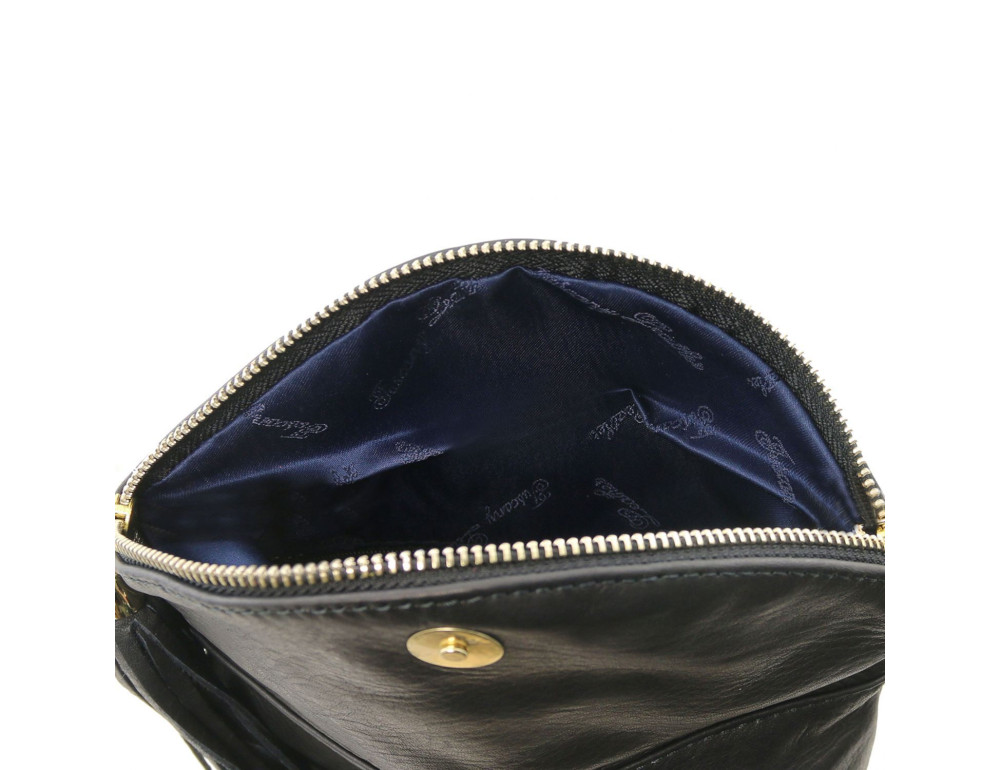 Жіноча шкіряна сумка Tuscany Leather Young Bag TL141153 (Світлий сіро-коричневий) - Фотографія № 5