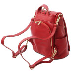 Жіночий рюкзак з натуральної шкіри Tuscany TL142138 (Lipstick Red) - Фотографія № 102