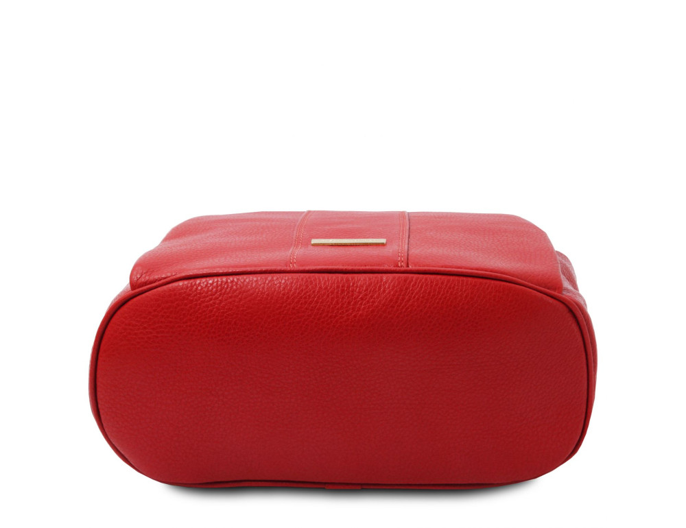 Жіночий рюкзак з натуральної шкіри Tuscany TL142138 (Lipstick Red) - Фотографія № 4