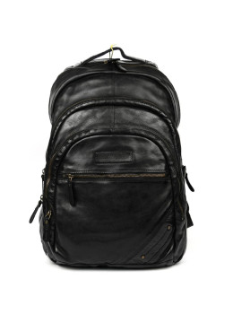 Большой кожаный рюкзак на 52 см HILL BURRY HB4013A