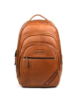 Большой кожаный рюкзак на 52 см HILL BURRY HB4013B