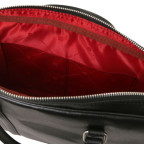 Экслюзивный портфель для ноутбука из сафьяновой кожи Prato Tuscany TL142453 Black (Черный) - Фото № 104