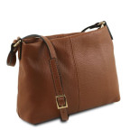 Жіноча шкіряна сумка через плече Tuscany Leather TL141720 Cognac — коньяк - Фотографія № 101