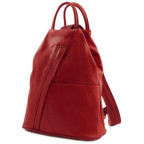 Шкіряний рюкзак Tuscany Leather Shanghai TL140963 Red — червоний - Фотографія № 102