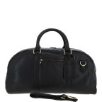 Шкіряна дорожня сумка Ashwood Leather M58 Black - Фотографія № 100