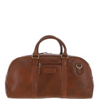 Шкіряна дорожня сумка коричневого кольору Ashwood Leather M-58 Tan - Фотографія № 102