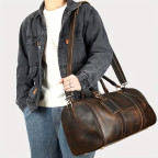Мужская дорожная сумка Bexhill LX1001 Brown из натуральной кожи Crazy Horse - Фото № 104