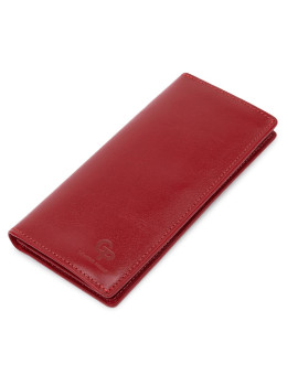 Жіноче шкіряне портмоне Grande Pelle 512660 червоне