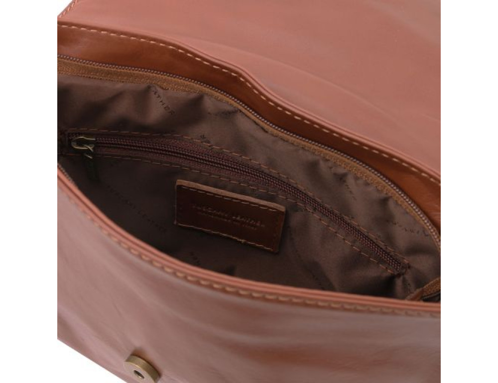 Італійська сумочка через плече Tuscany Leather TL141223 Cinnamon - Фотографія № 3