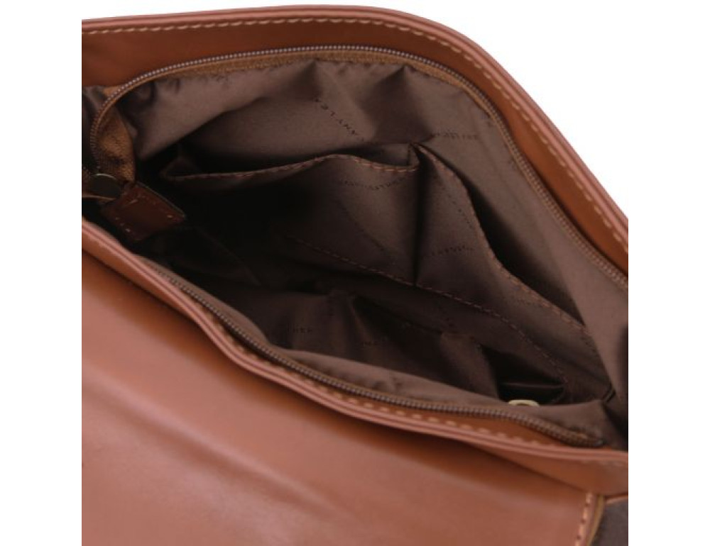 Італійська сумочка через плече Tuscany Leather TL141223 Cinnamon - Фотографія № 4
