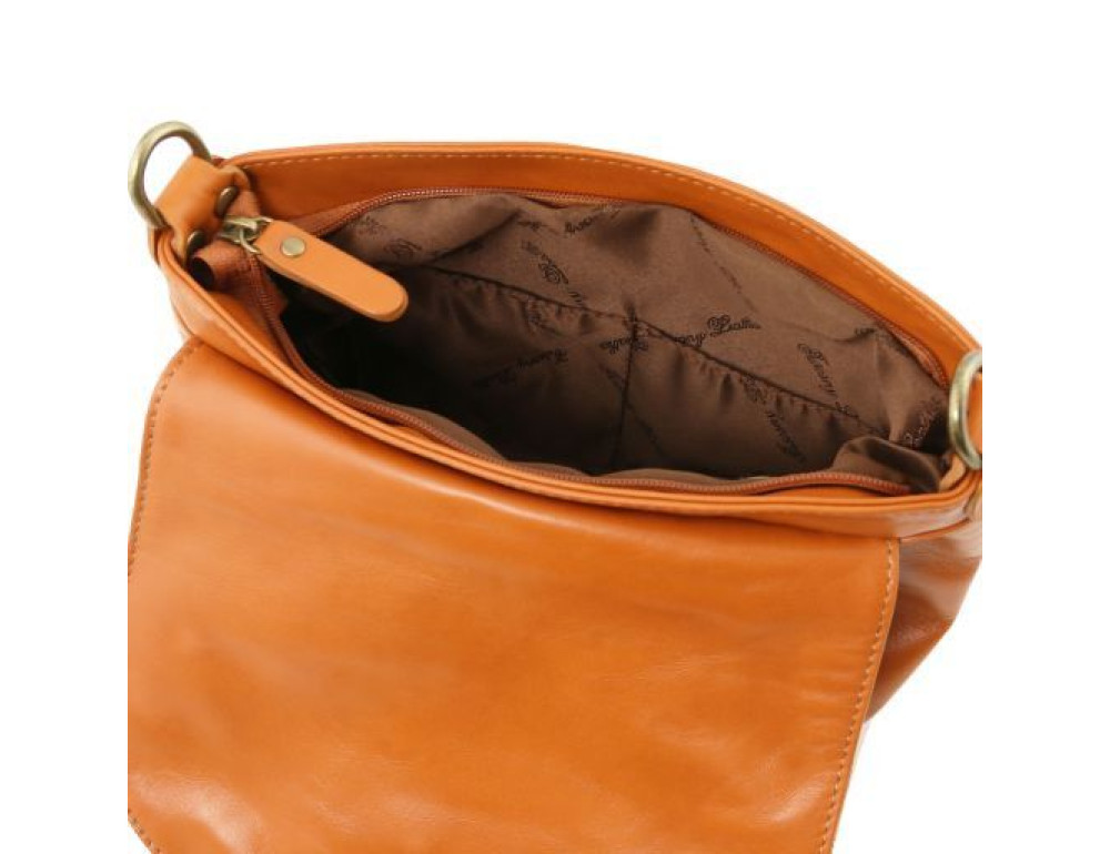 Італійська сумочка через плече Tuscany Leather TL141223 Cinnamon - Фотографія № 7