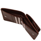 Італійський шкіряний гаманець із гладкої шкіри Tuscany Leather TL142059 Dark Brown - Фотографія № 107 Італійський шкіряний гаманець із гладкої шкіри Tuscany Leather TL142059 Dark Brown - Фотографія № 107