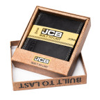 Чоловічий шкіряний портмоне JCB NC44EH Oil Black (Чорний) - Фотографія № 101