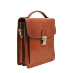 Классическая мужская барсетка через плечо Walden - коньяк Time Resistance 5225301 - Фото № 102