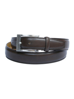 Классический кожаный ремень Tony Perotti Cinture 06/35 moro