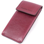 Ключниця жіноча шкіряна Grande Pelle leather 400661 Бордова - Фотографія № 100