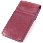 Ключниця жіноча шкіряна Grande Pelle leather 400661 Бордова - Фотографія № 103