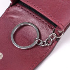 Ключниця жіноча шкіряна Grande Pelle leather 400661 Бордова - Фотографія № 107