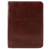 Коричнева шкіряна папка для документів А-4 OTTAVIO Tuscany Leather TL141294 Brown