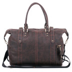 Коричнева вінтажна дорожня сумка Manufatto №5 крейзі хорс коричнева - Фотографія № 103