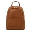 Коричневий шкіряний жіночий рюкзак Tuscany Leather TL142052 COGNAC Коричневий шкіряний жіночий рюкзак Tuscany Leather TL142052 COGNAC