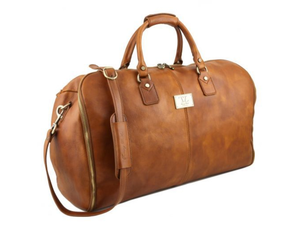 Шкіряна дорожня сумка-портплед ANTIGUA Tuscany Leather TL141538 Med - Фотографія № 2