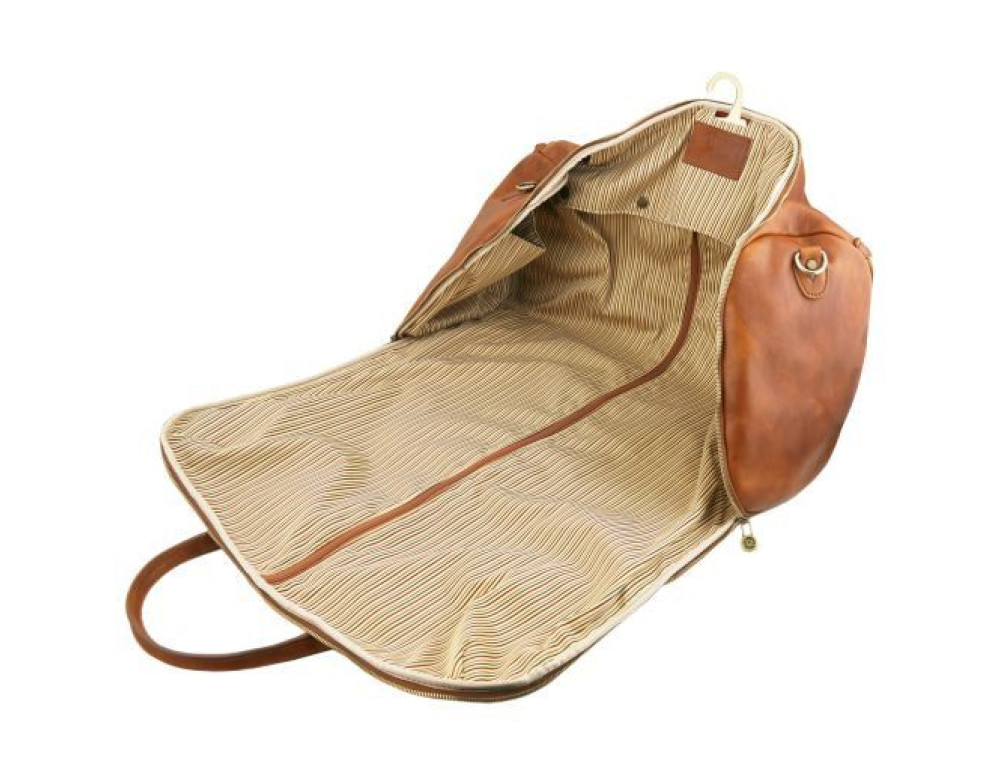 Шкіряна дорожня сумка-портплед ANTIGUA Tuscany Leather TL141538 Med - Фотографія № 6