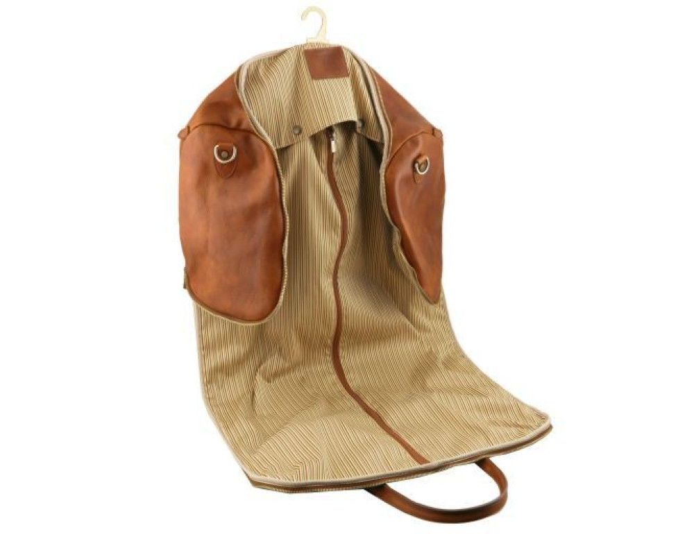 Шкіряна дорожня сумка-портплед ANTIGUA Tuscany Leather TL141538 Med - Фотографія № 7