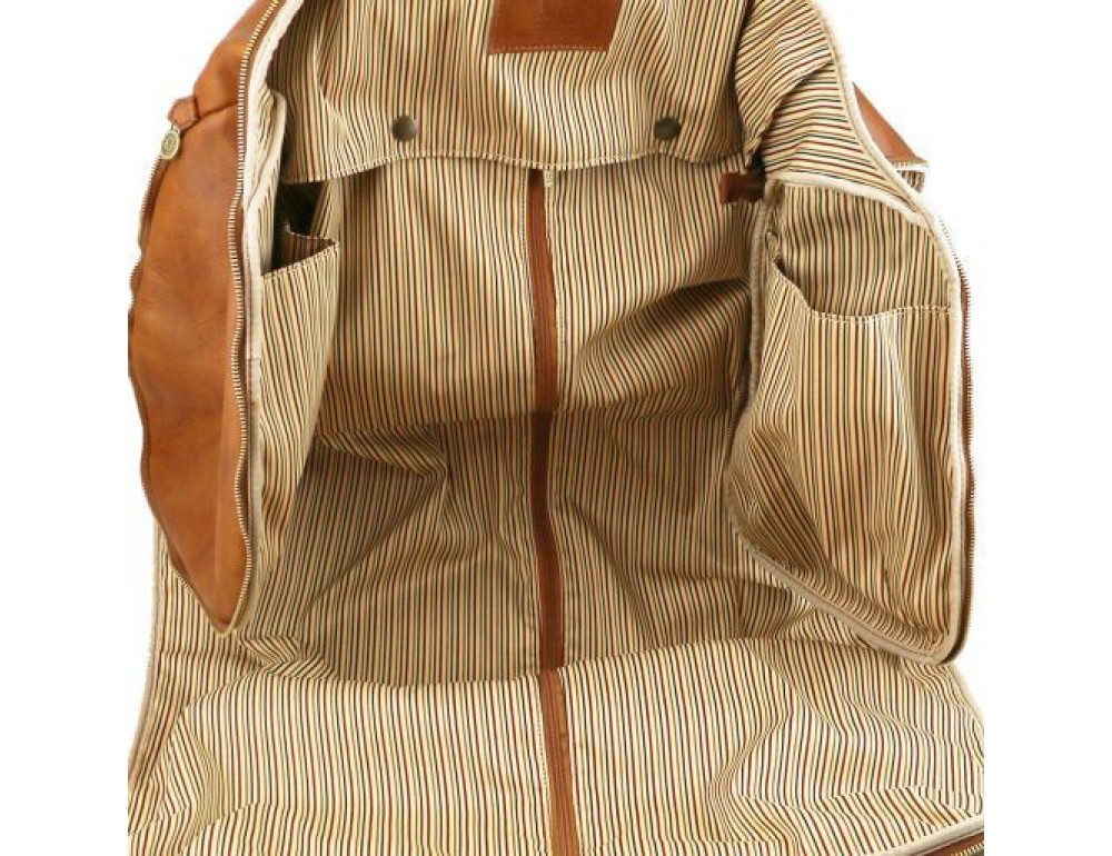 Шкіряна дорожня сумка-портплед ANTIGUA Tuscany Leather TL141538 Med - Фотографія № 8