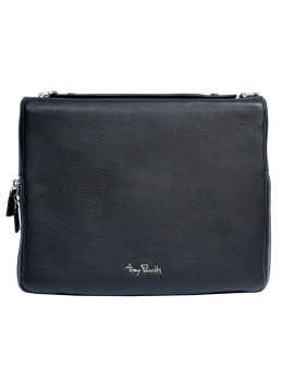 Кожаная папка-сумка женская Tony Perotti Contatto 9594-28 nero