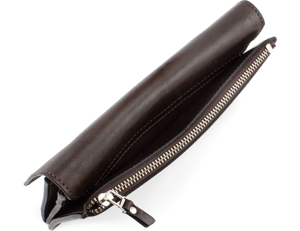 Шкіряний портмоне коричневого кольору зі шкіри NAPPA Grande Pelle 514620 - Фотографія № 6