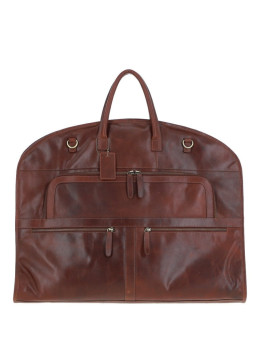 Кожаный портплед рыжего цвета Ashwood K50 Tan 