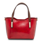Червона сумка жіноча з натуральної шкіри Amelia Tuscany Leather TL142406 Red - Фотографія № 100