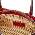 Червона сумка жіноча з натуральної шкіри Amelia Tuscany Leather TL142406 Red - Фотографія № 104