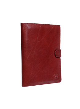 Красный кожаный блокнот Tony Perotti Italico 2590 rosso