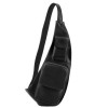 Чорна шкіряна сумка слінг Tuscany Leather TL141352 Black Чорна шкіряна сумка слінг Tuscany Leather TL141352 Black