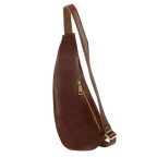 Чорна шкіряна сумка слінг Tuscany Leather TL141352 Black - Фотографія № 102