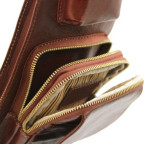 Чорна шкіряна сумка слінг Tuscany Leather TL141352 Black - Фотографія № 103