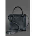 Шкіряна жіноча сумка-кроссбоді чорна Blackwood BN-BAG-28-bw - Фотографія № 103