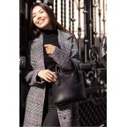 Шкіряна жіноча сумка-кроссбоді чорна Blackwood BN-BAG-28-bw - Фотографія № 108
