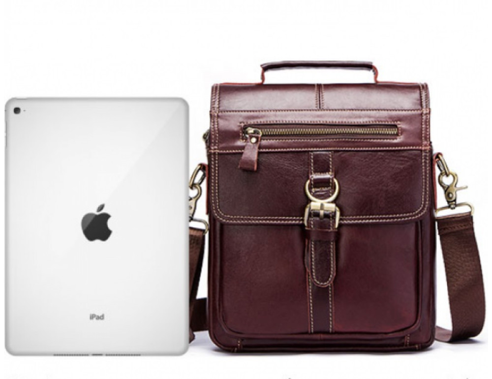 Чоловіча месенджер Tiding Bag M38-5029C коричневий - Фотографія № 2